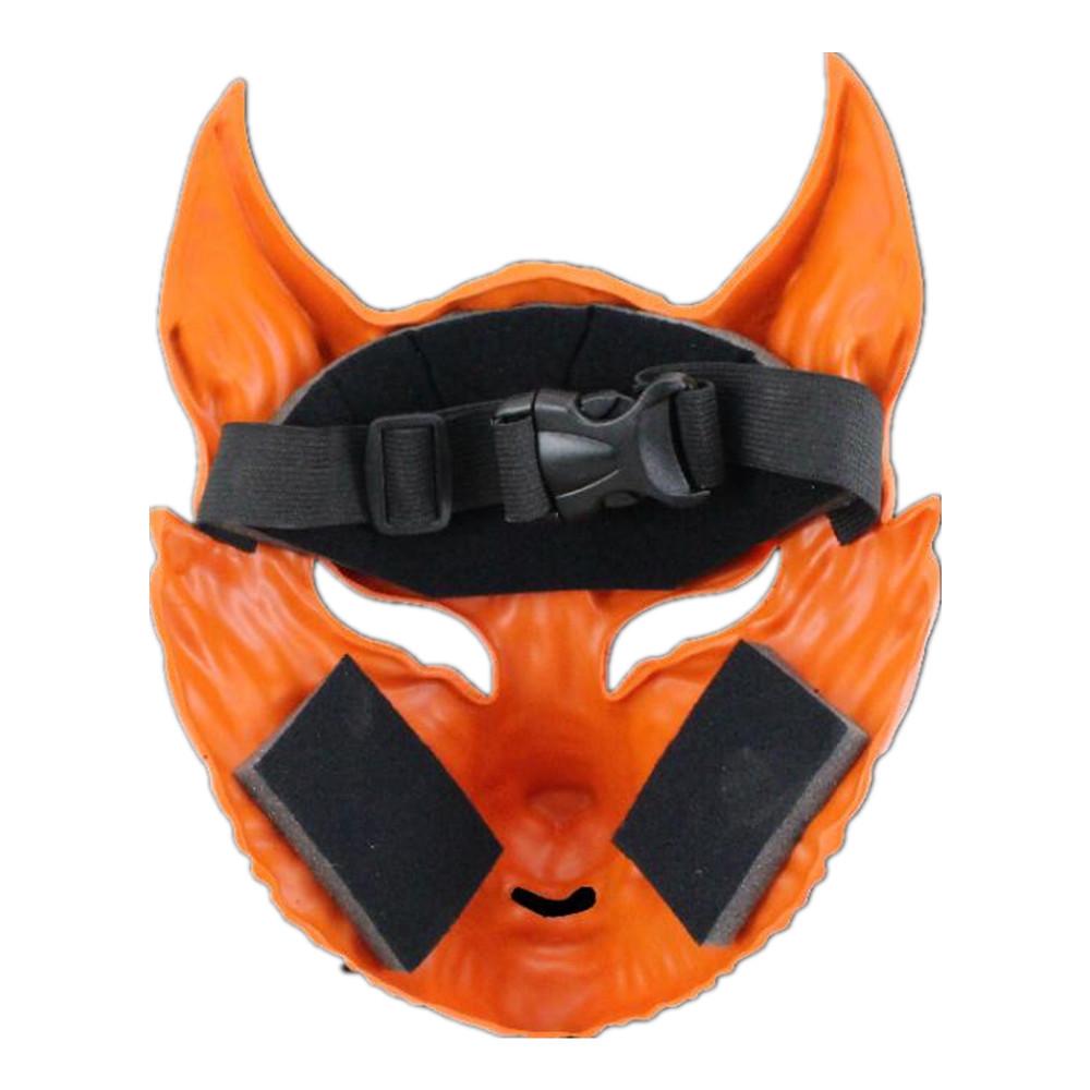 Naruto Kurama Nine Tails Fox Mask Resin Anime Mask For Cosplay And Party Use