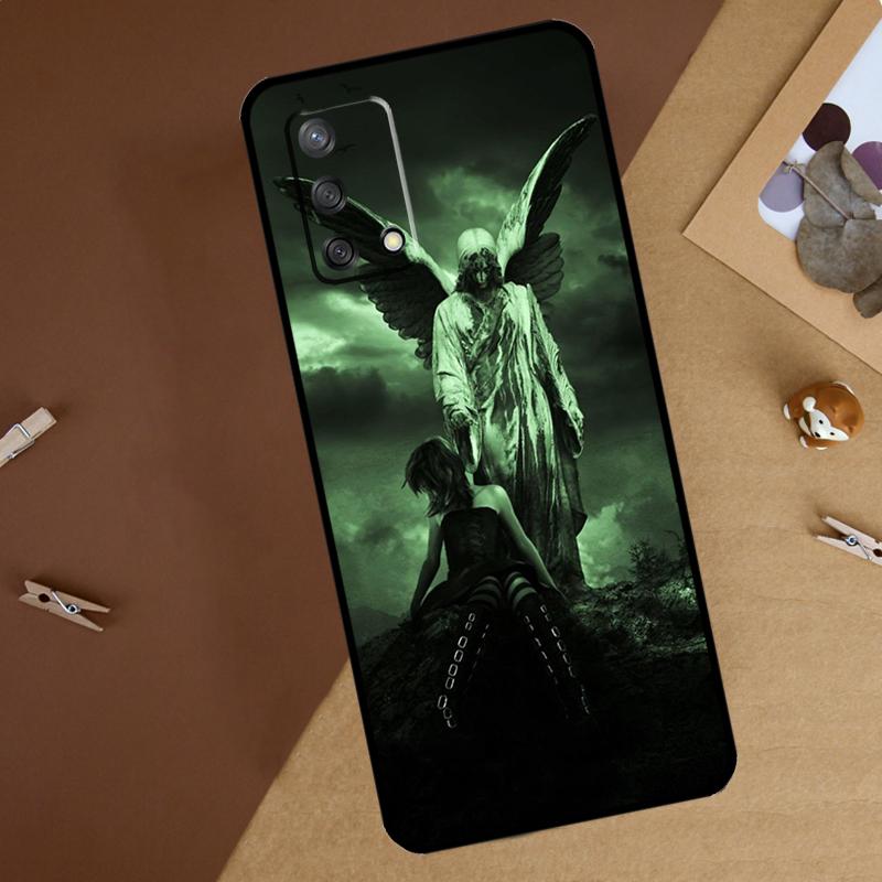 Angel For Oppo A16 A76 A96 A40 A60 A80 A74 A94 A54 A18 A38 A58 A78 A98 A15 A57S A17 A77 Phone Case