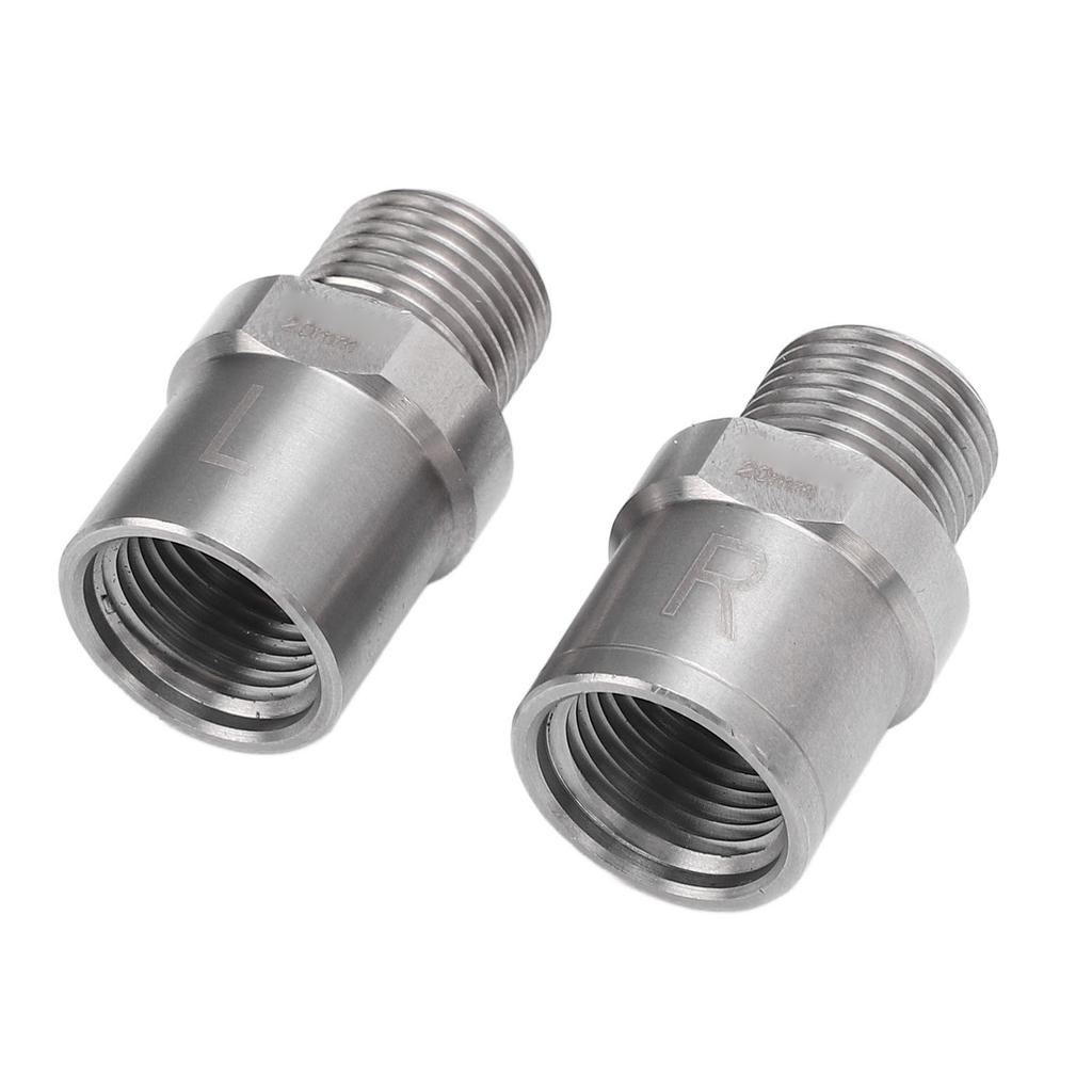 Удлинитель педали велосипеда из нержавеющей стали, удлиняет на 20 мм, проставка для удлинения педали велосипеда для горного, шоссейного