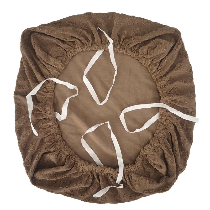 Чехлы для сидений офисных компьютерных кресел из эластичного жаккарда, съемные моющиеся пылезащитные чехлы для сидений офисных кресел