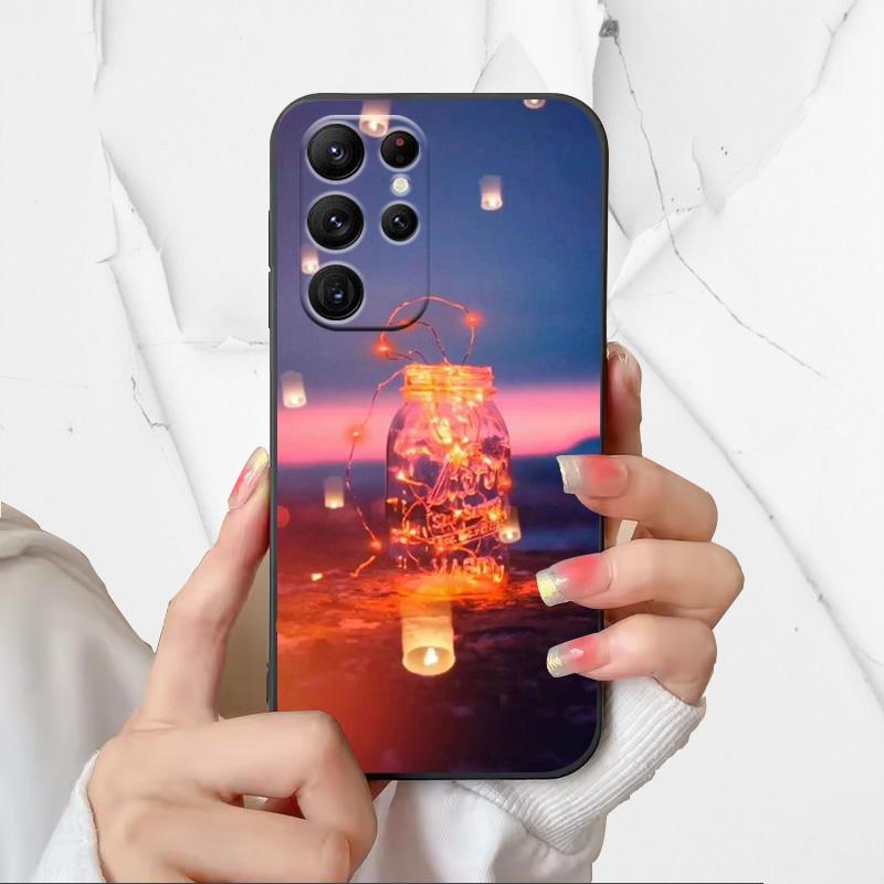 Чехол для телефона с узором космонавта для Samsung Galaxy S25 Ultra Чехлы для Galaxy S 25 Ultra Мягкий силиконовый корпус Черный TPU Fundas
