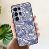 Мягкий чехол с узором пейсли для Samsung Galaxy S25 Ultra S21 S22 S23 S24 Plus S9 S10 S20 FE S24 FE