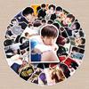 Модные наклейки TFBOYS Jackson Yee - 50 декоративных листов для ноутбуков, чемоданов и холодильников