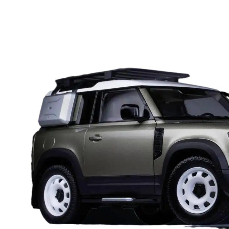 Боковые багажные кофры Jetour Traveller - Черный/Серебристый, Материал ABS