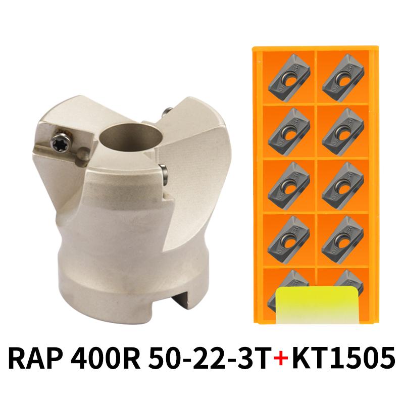 RAP 300R 50-22-4T 400R 63-22-4T 400R 80-27-5T Угол 75 градусов Положительная головка 25.4 50мм APMT1135/APMT1604 Фреза для CNC торцевая фреза