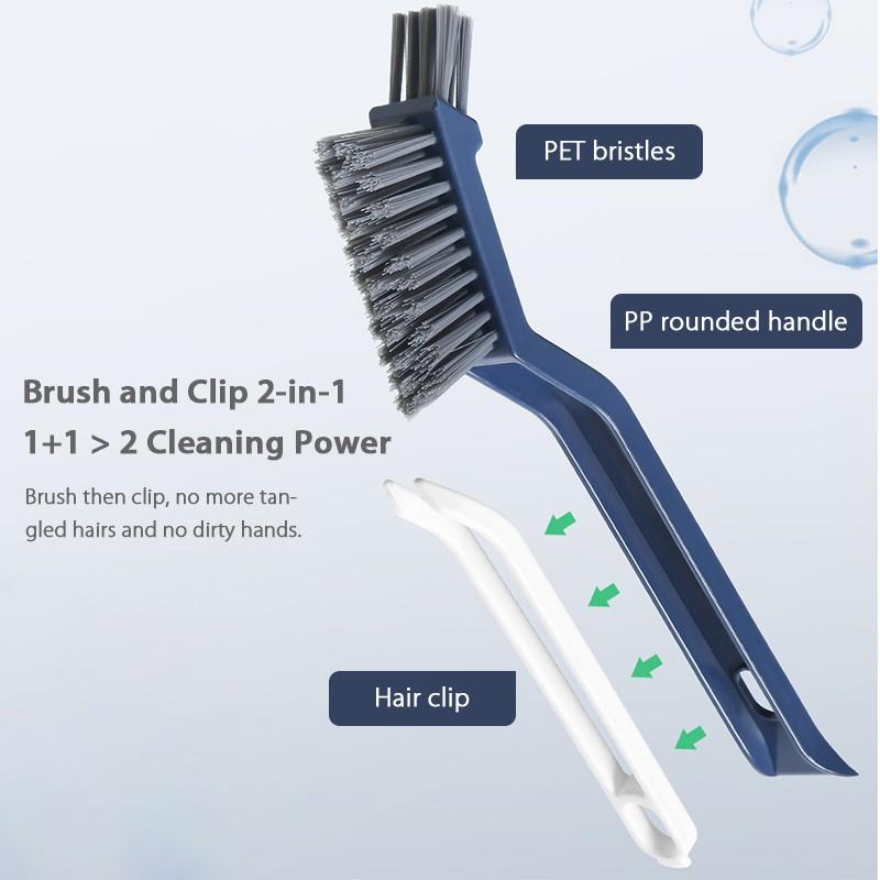 Многофункциональная щетка для чистки оконных зазоров, щетка для чистки щелей в ванной комнате, кромка стены, угловая плитка, щетка для узких швов, щелей