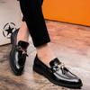 Fashion 2018 New Fashion Men Dress Shoes Loafers Leather Oxford Business Shoes for Men Lace Up Formal Mariage Wedding Party Shoes K3