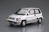 Aoshima Bunka Kyozai The Model Car 60 Honda AA City Turbo II Пластиковый Модельный Набор ООО. (АОСИМА) нет. 1/24 '85