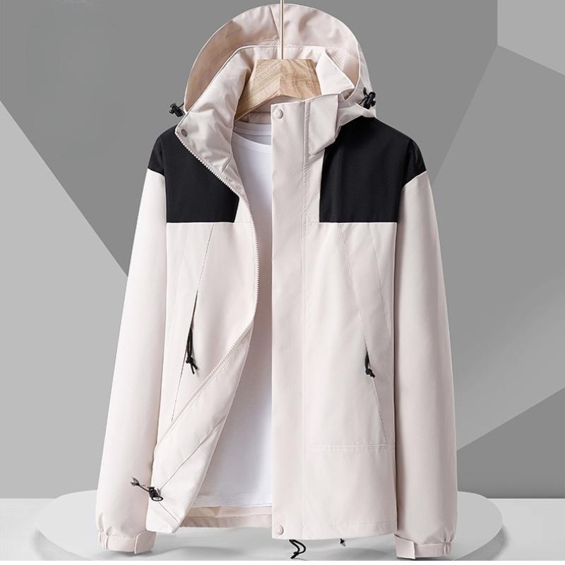 Spring Outdoor Windproof, Waterproof and Wear-resistant Jacket, Jacket, Single-layer Mountaineering Jacket for Men