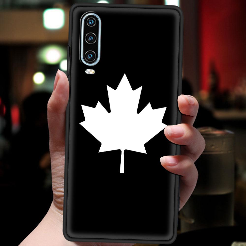 Чехол для телефона Maple Canada Flag love Football для Huawei P30 Lite P50 Pro P20 P40 Lite EP Smart Z 2021 Y6 Y7 Y9 2019 Y6p Y9s