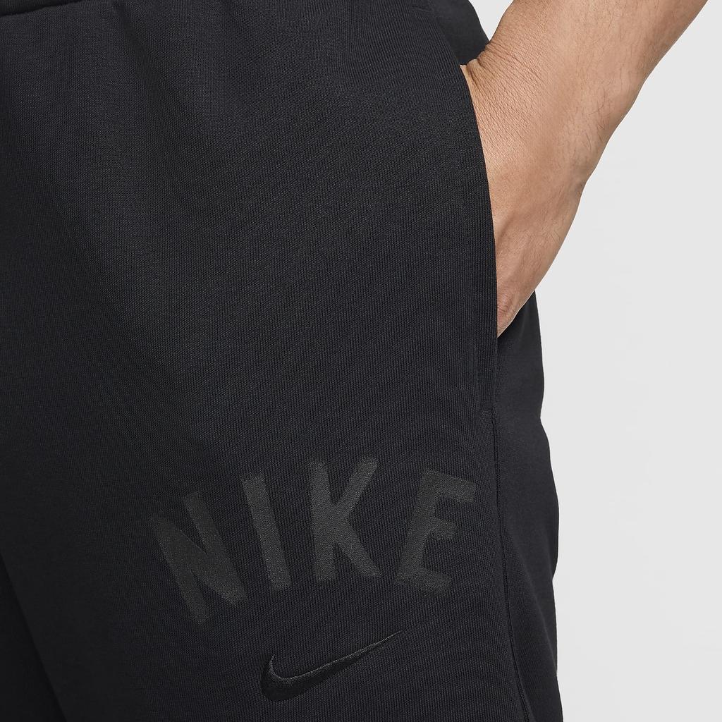 Nike Спортивные брюки флис Swoosh Dri-FIT Мужские Низ Черный FV9947010