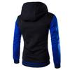 Fashion Men Winter Long Sleeve Varsity Jacket Single-breasted Warm Hoodie Coat