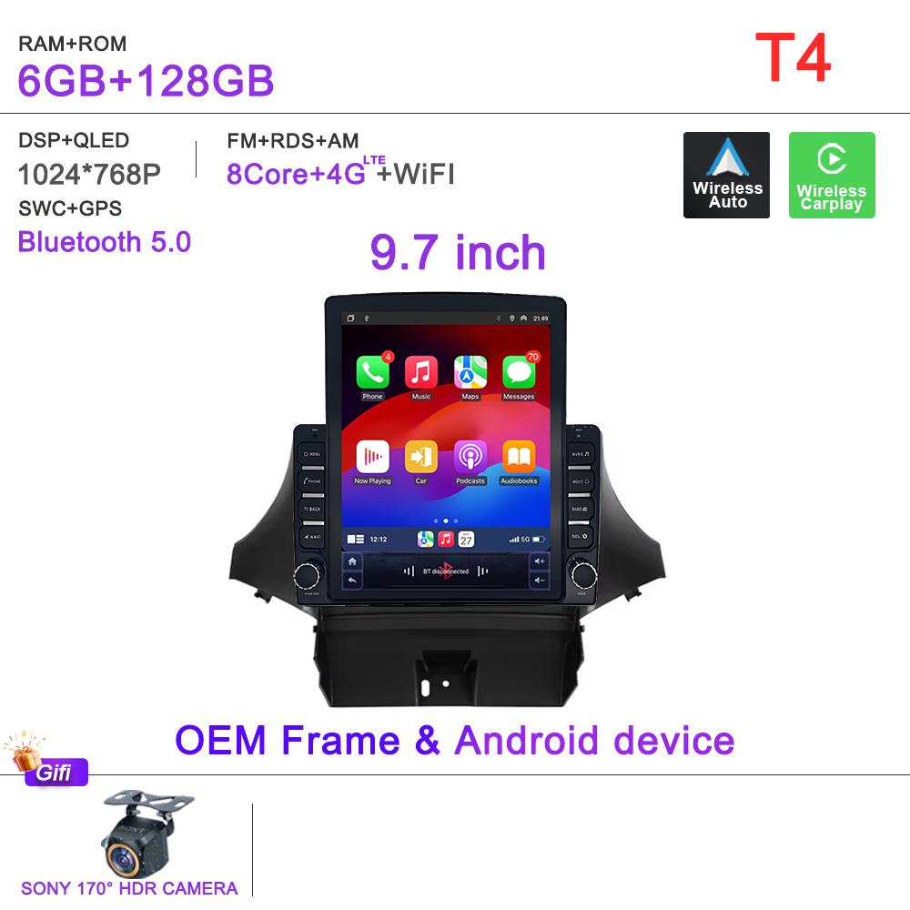 9,7-дюймовый мультимедийный блок Android 16 для Chevrolet Orlando 2010 - 2018, GPS, BT, сенсорный экран, автомагнитола