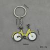 Metal Bicycle Keychain Bike Shaped Bike Key Rings Men Gifts Bottle Opener Keyring  Backpack Pendant