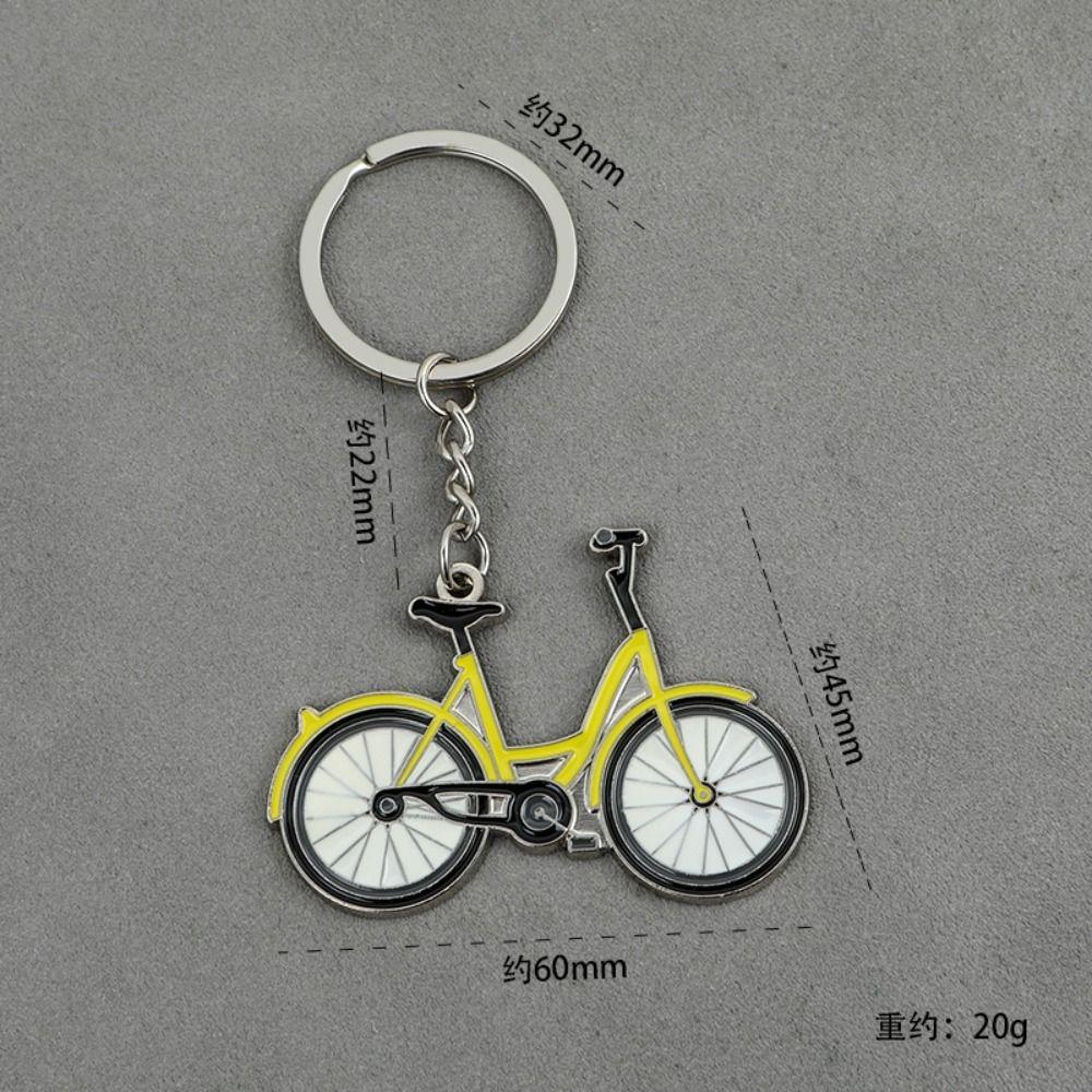 Metal Bicycle Keychain Bike Shaped Bike Key Rings Men Gifts Bottle Opener Keyring Backpack Pendant