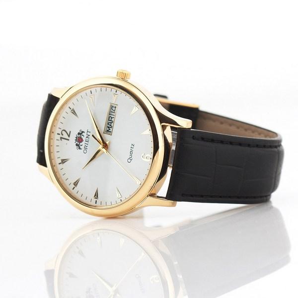 Orient Men's Leather Band Watch OT7709MC