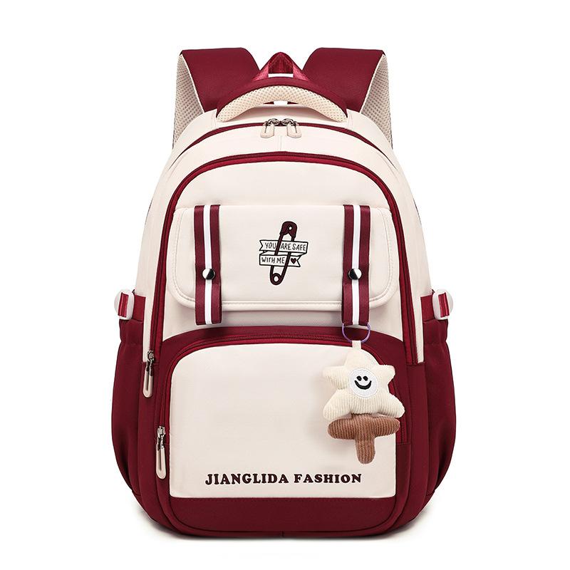 Корейская версия Японский рюкзак Большой вместимости Студенты Девушки Без подвесок