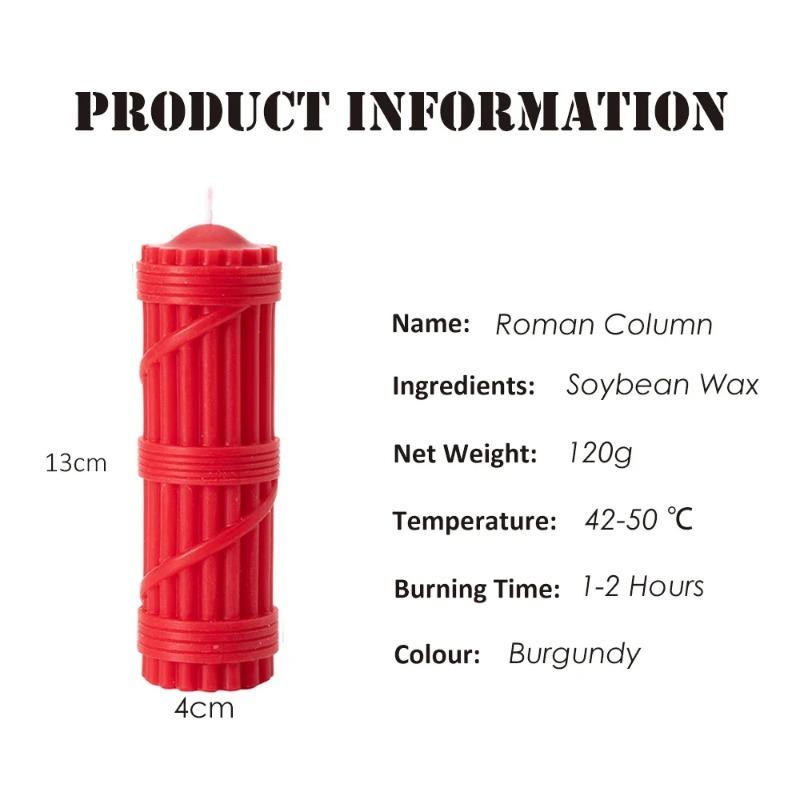 3D Любовь Роза Цветок Низкотемпературные Секс Свечи СМ Низкий Нагрев Массажные Свечи Страстный Воск для Взрослых Эротические Игрушки для Пениса
