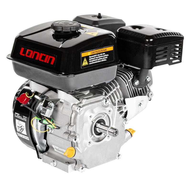 Loncin G200F-AS Двигатель с горизонтальным валом 20 мм / 50 мм G200F-AS