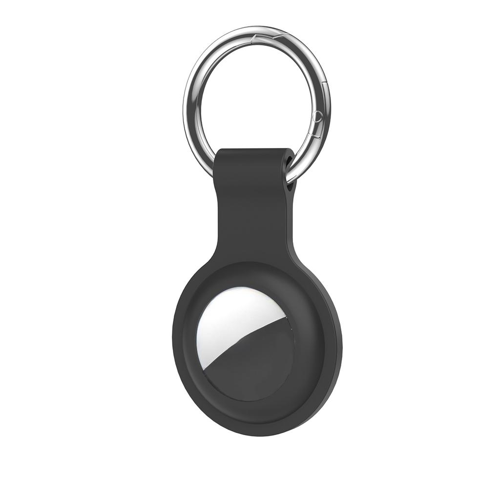 Чехол для Apple Airtags Case Liquid Silicone Protective Shell Tracker Accessories Anti-scratch Sleeve Keychain Air Tag Case