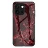 For OnePlus 13T 5G Case Marble Pattern Tempered Glass+PC+TPU Protective Phone Cover