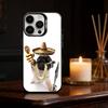 Pug Dog Funny Cartoon Phone Case For iPhone 17 16 15 14 13 12 11 Pro Max Plus Silver Matte Black Cover