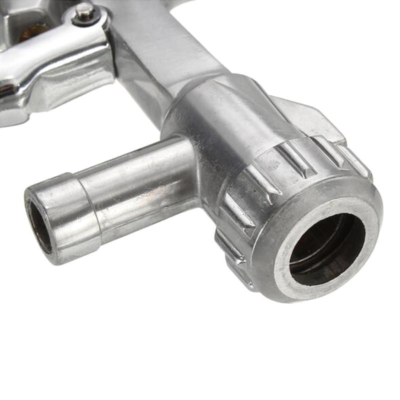 Practical Sand Blaster Gun Kit for w/ Ceramic Nozzle Tips Feed Blast Spray Gun for Cleaning Car Metal Rims Sandblast Cab