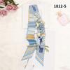 Brand Horse Bag Scarf 2024 New Design Wow Women Luxury 100% Silk Scarf Fashion Headwear Skinny Hair Scarves Neckerchief