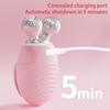 Face Roller Facial Cleansing Brush 5 Modes Adjustable IP67 Waterproof Compact Design Portable Electric Facial Massage Tool