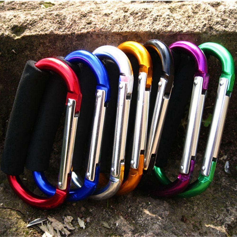 Пряжка для обуви Множество аксессуаров Крючок для детской коляски 135 мм * 9 мм D Крючки для покупок Вешалка для коляски Зажимы для детской коляски Крючки для сумки коляски