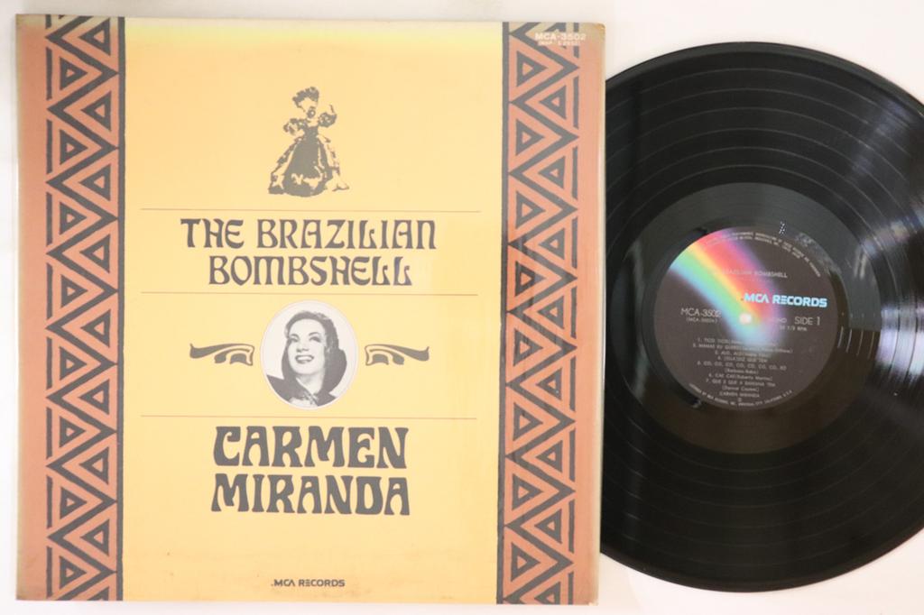Виниловая пластинка CARMEN MIRANDA - Brazilian Bombshell MCA3502 MCA Japan Латинская Б/У