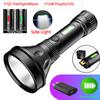Solar Charging LED Falshlight Camping Light Waterproof Torch USB Rechargeable Flashlights Emergency Flashlight with Battery