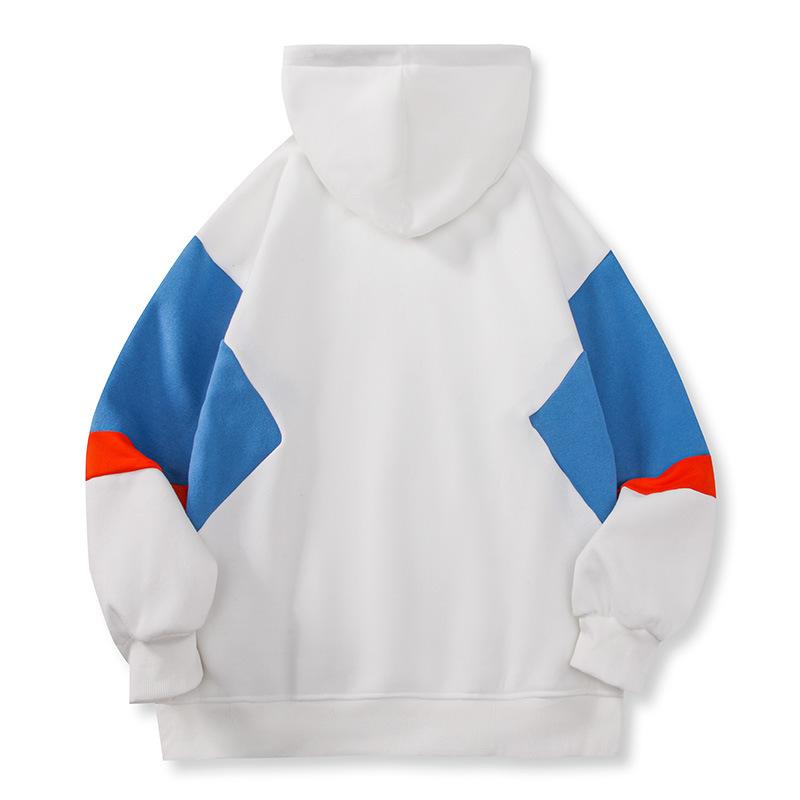 Мужской свитшот большого размера, ленивый стиль, свободный топ, с длинным рукавом, пуловер, базовая рубашка, весенне-осенний, с капюшоном, повседневный