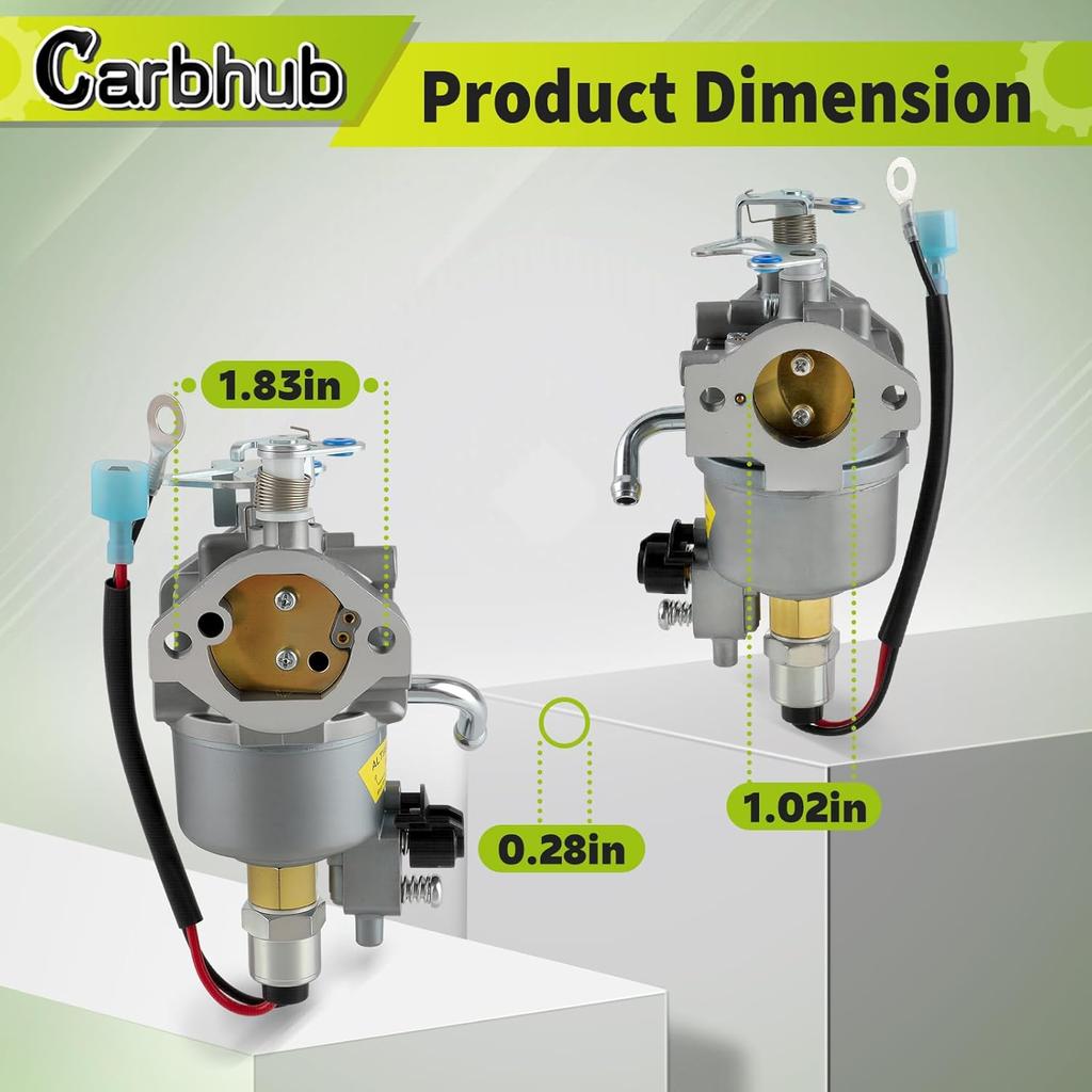 Carbhub 146-0785 Карбюратор для генератора Onan 146-0785 146-0803 Карбюратор серии KY A042P619, для Onan Cummins A041D736, Microquiet 4000 Вт