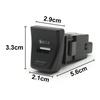 Автомобильное зарядное устройство, USB-разъем, внутреннее быстрое зарядное устройство USB QC3.0 для аксессуаров Toyota Rav4