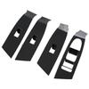 Carbon Fiber Door Window Switch Panel Cover Trims For Mazda CX-50  2024