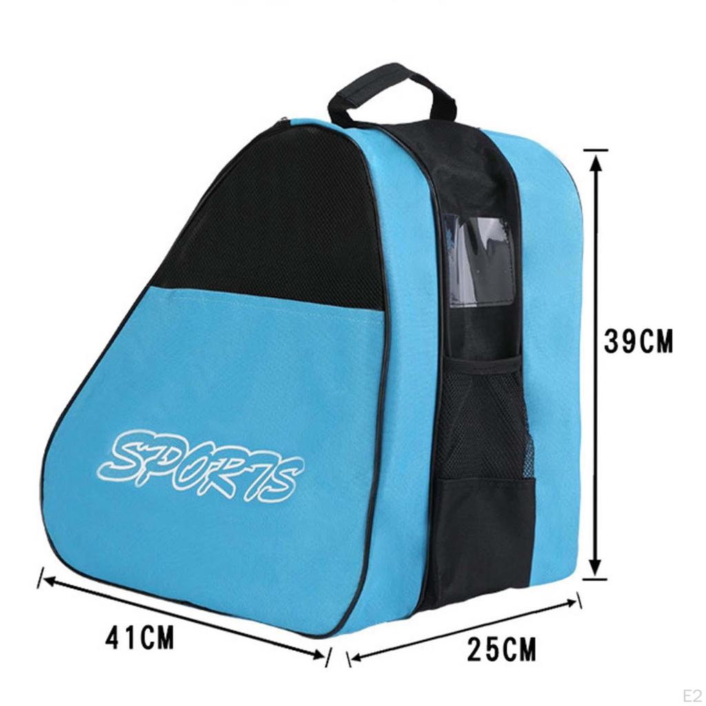 Breathable Skating Gear Bag for Ice Skates, Quad and Inline Skates