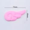 10Pcs 75*40mm Padded Double Sided Angel Wing Applique for DIY Baby Clothes Hat Headwear Toys Decor Accessories Patches