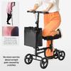 Складное портативное вспомогательное устройство для ходьбы, самокат для пожилых людей, складной четырехколесный велосипед для людей с переломами