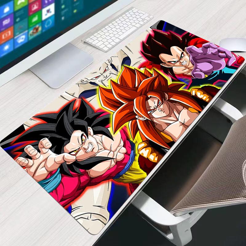 xcm Mouse Pad DBZ Dragon Ball Big Rubber Computer Gaming Accessories Mousepad Extended Desk Mat Locking Edge Gamer Carpet