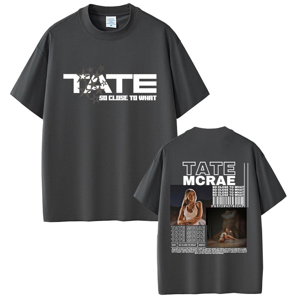 What Is Tate McRaes Album So Close To Miss Possession 2025 World Tour Tshirt Summer Mens Womens Fashion Cotton Tshirt