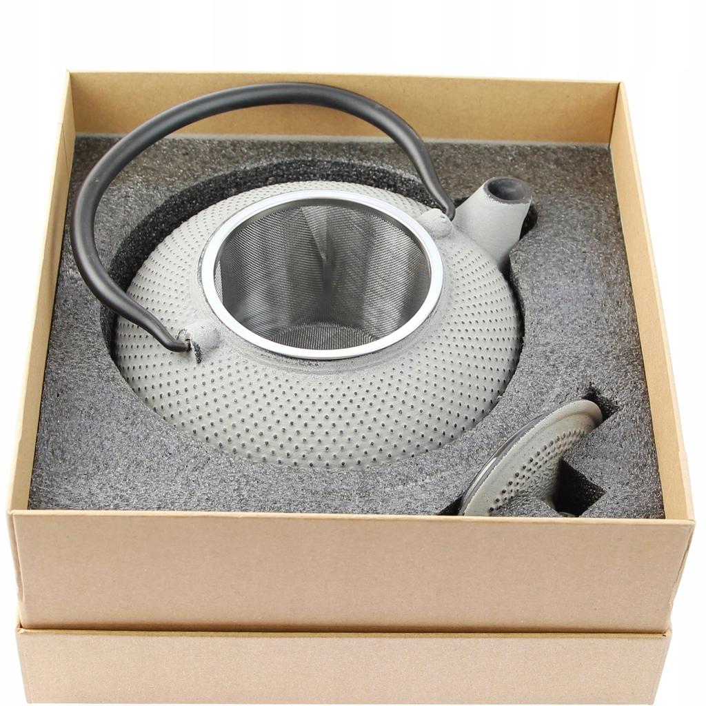 Kettle Cast Iron 1.5 L Infuser Tea Strainer Cast Iron Warmer