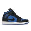 Air 1 Mid Black Royal Blue Men Sneakers White DQ8426-042