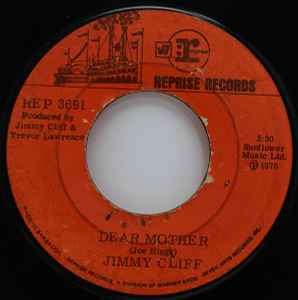 7inch Record JIMMY CLIFF Dear Mother REP3691 Reprise Records 1976 Barbados Reggae Ska Dub Used