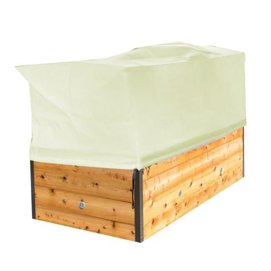 Прямоугольный контейнер для цветов, морозостойкий чехол для растений, противоморозные чехлы с завязкой, утолщенный многоразовый зимний щит для балконного цветочного ящика