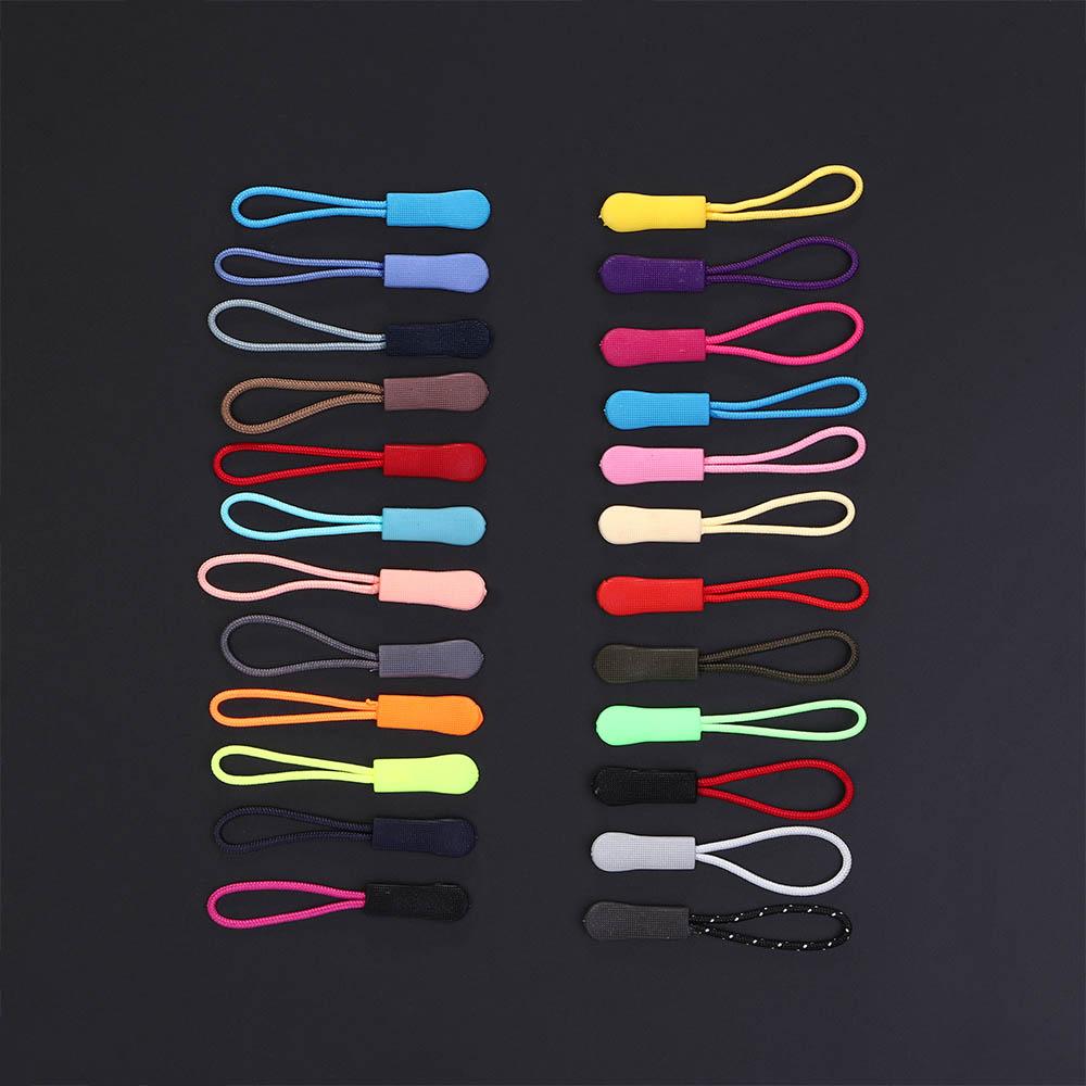 Backpack End Fit Crafts Rope Fixer Tag Zipper Ropes Zip Cord Zipper Puller Zipper Buckle
