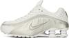 Sneakers Shox R4 Women White/white/metallic Silver