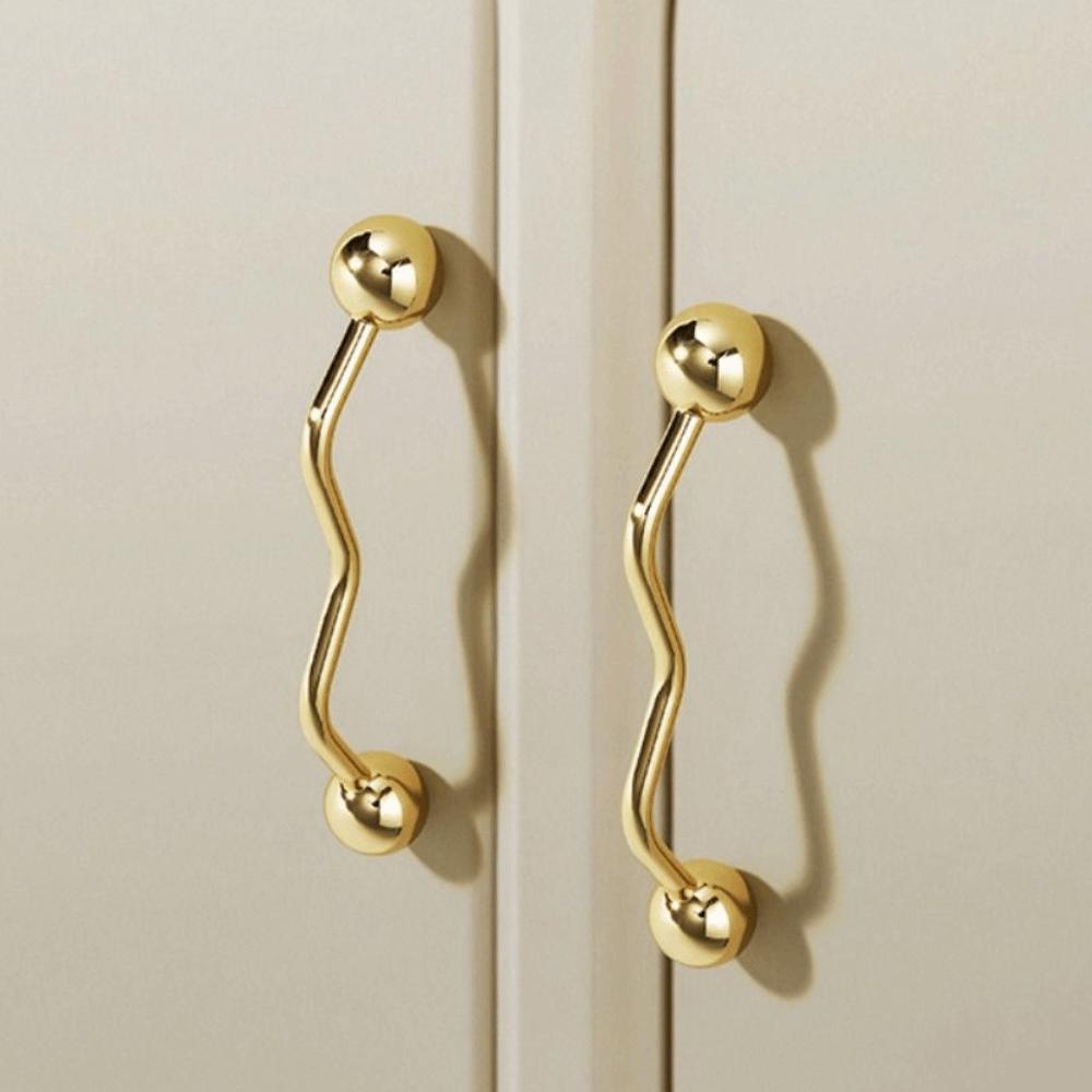 Light Luxury Solid Drawer Door Knobs Zinc Zinc Zinc Alloy Wardrobe Dresser Handles Wardrobes