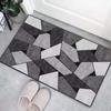 European Crystal Velvet Absorbent Floor Mat for Entrance, Bathroom, Bedroom, or Living Room - Washable.