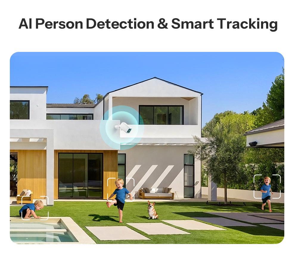 SONOFF CAM-B1P Bullet Camera: 2K HD, Outdoor, Waterproof, WiFi, eWeLink Compatible.